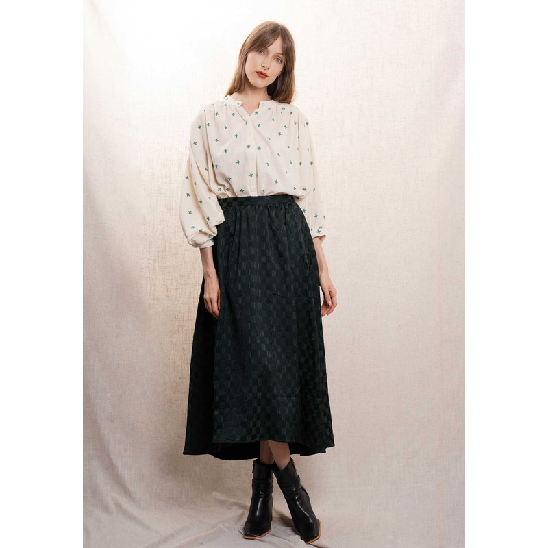 Skirt Chc-24096 Emanuelle Vert-Foret