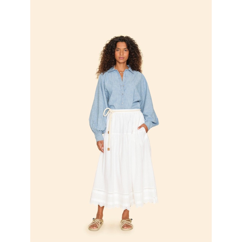 Skirt X7cfc000 Tilda Skirt White