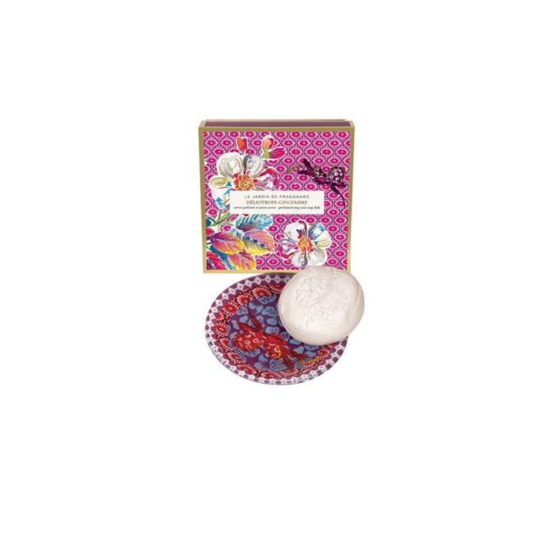 Soap Set Jfsp154 Heliotrope-Gingembre