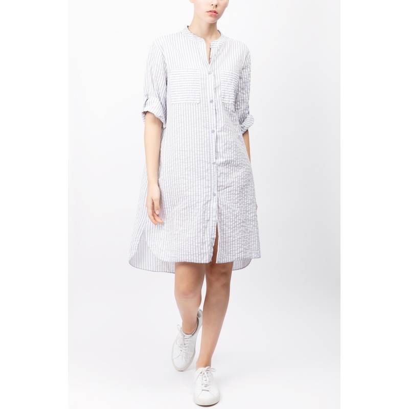 Striped Shirtdress