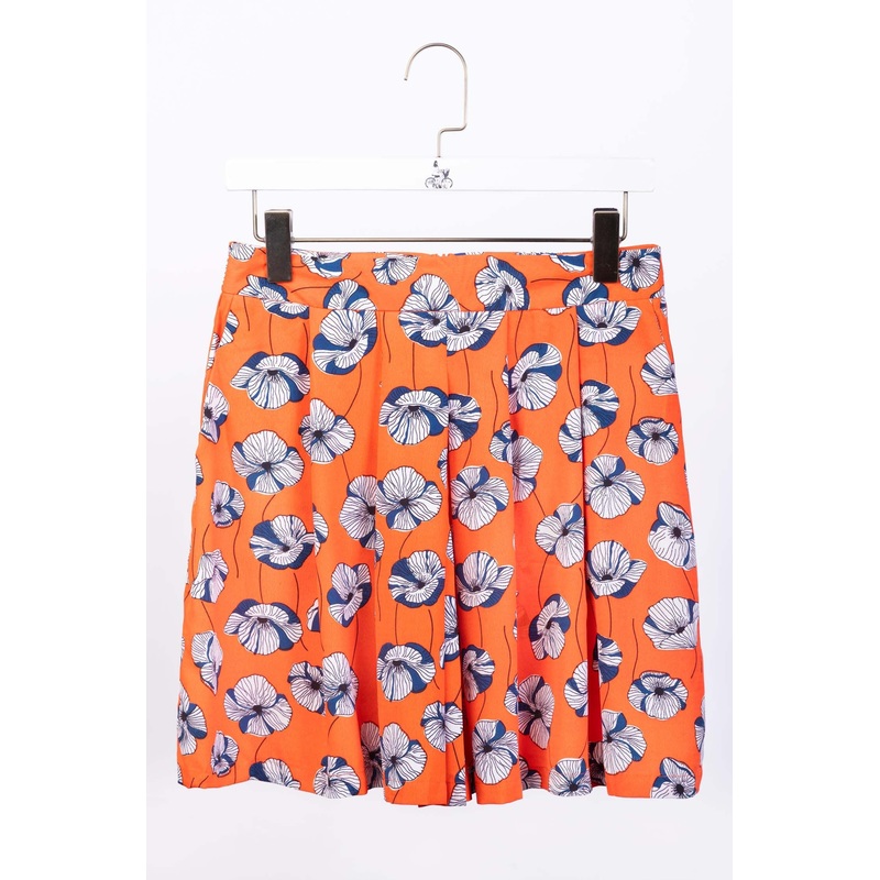 Tropical Printed Skirt