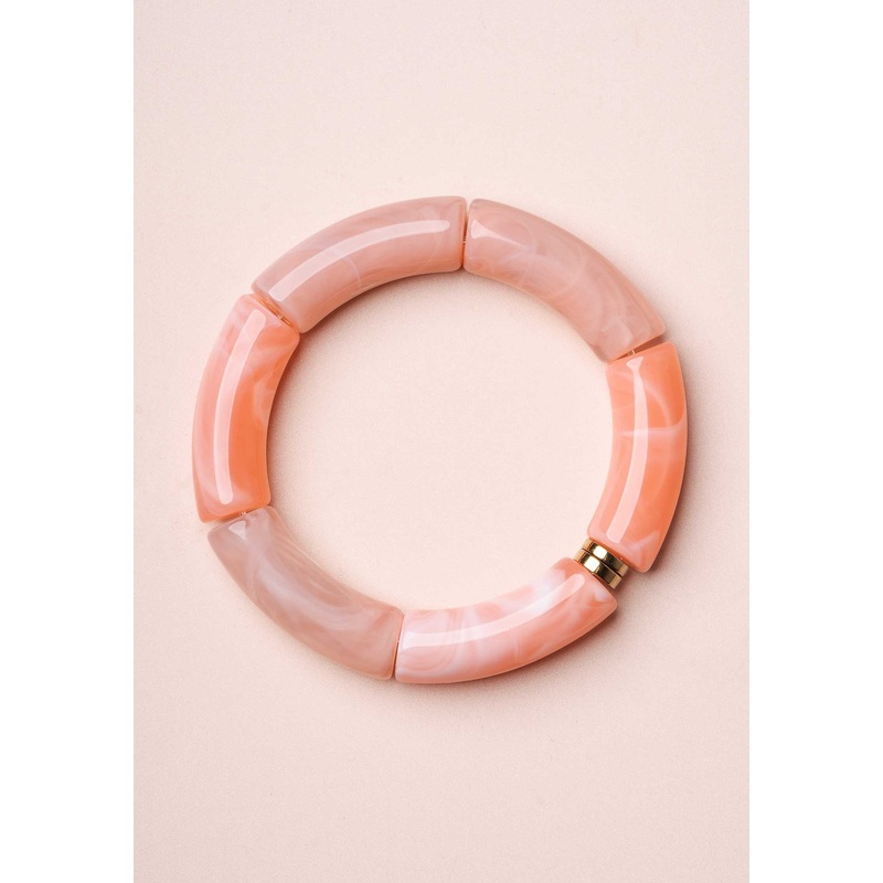 Bangle 23pabr01 Lithos Jonc Pink