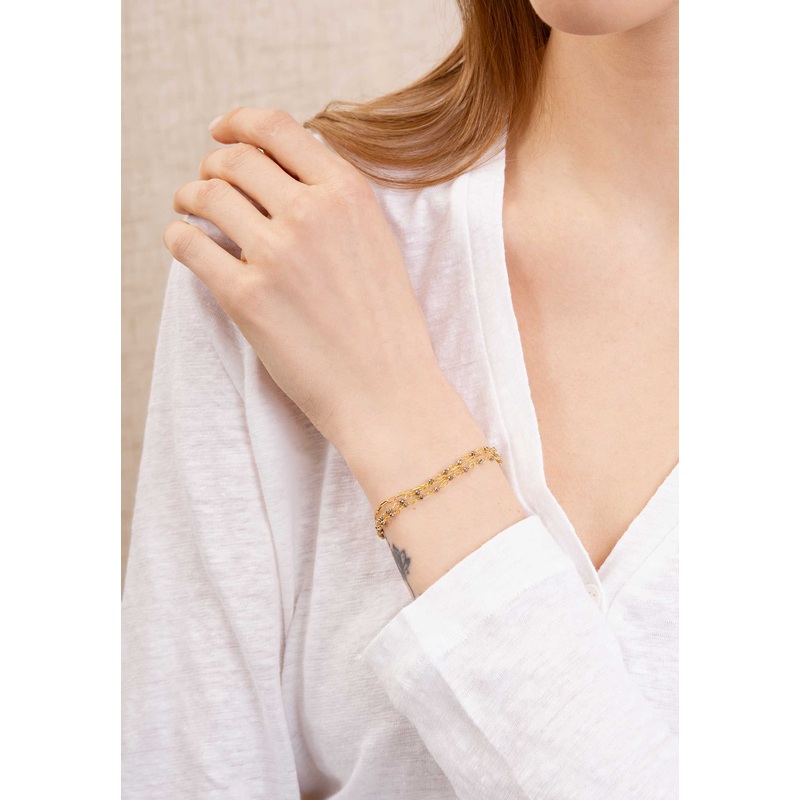 Bracelet 2britp Pyrite