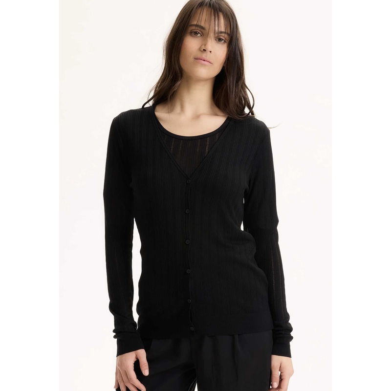 Cardigan Gilet V Ml 460-fgi232 Navy