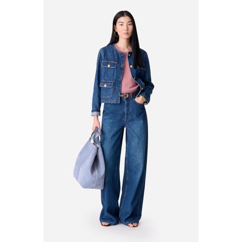 Denim Jacket Deana 3eva66-v02712 Royal