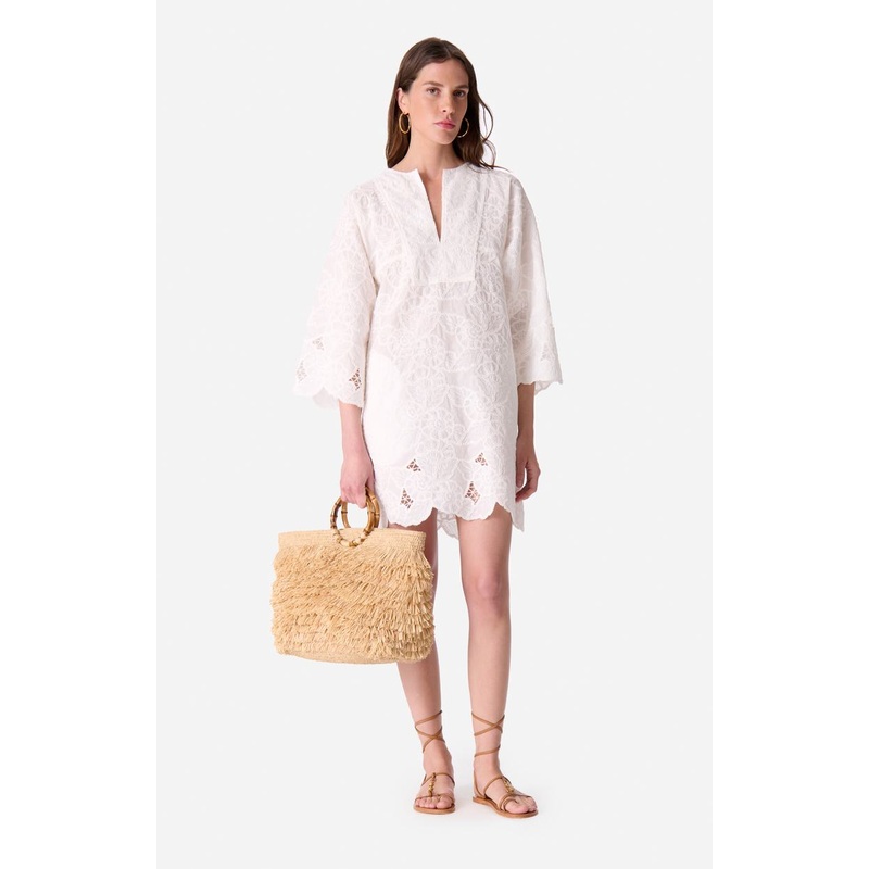 Dress Emaelle 5eva89-v08817 Blanc