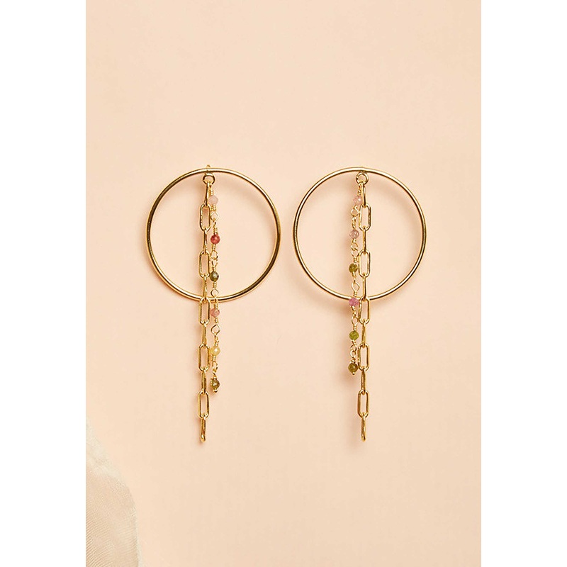 Earring  Bocit Tourmaline