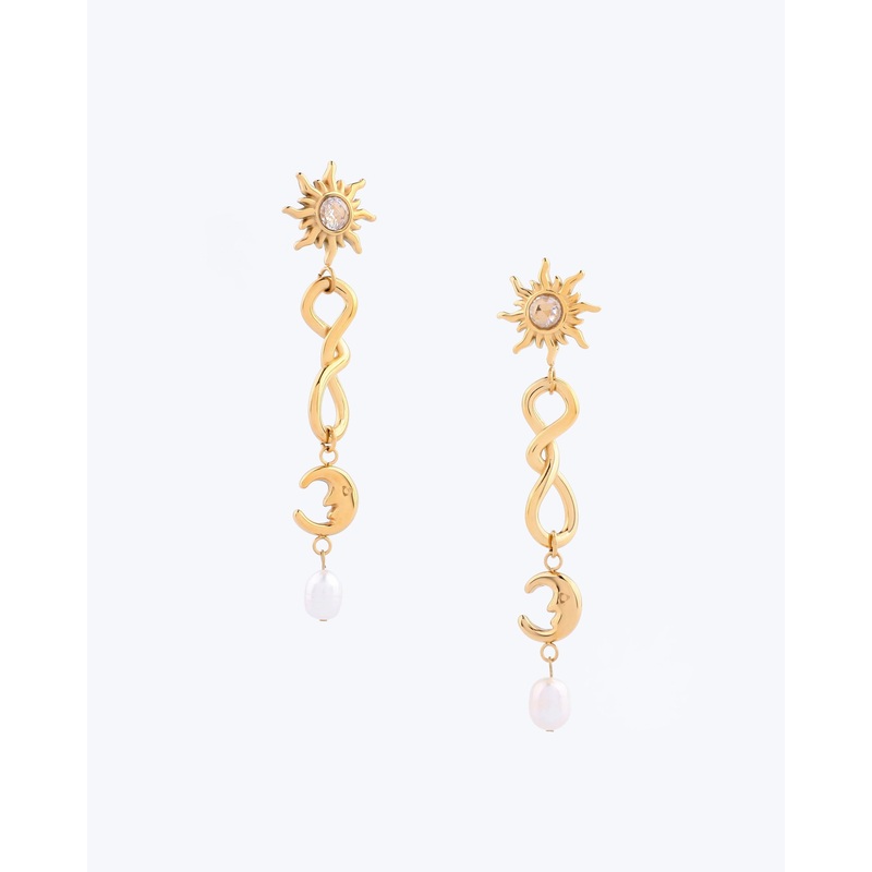 Earring Ef003 Sloane Earrings Gold