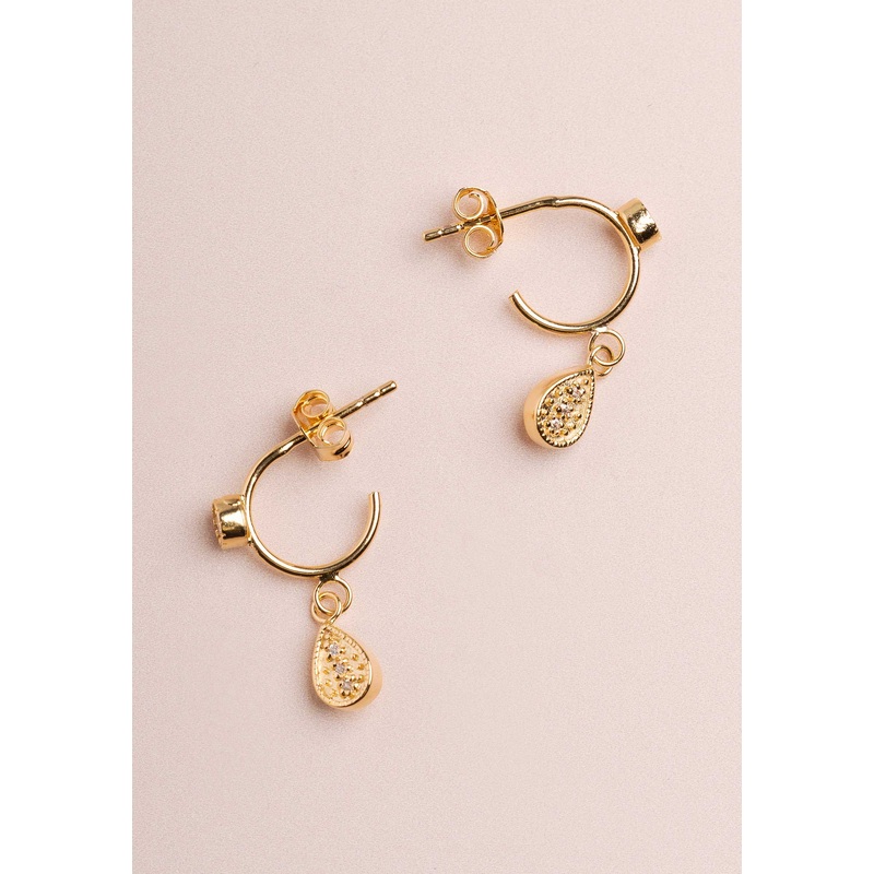 Earring Hi128 Mina Creoles Gold