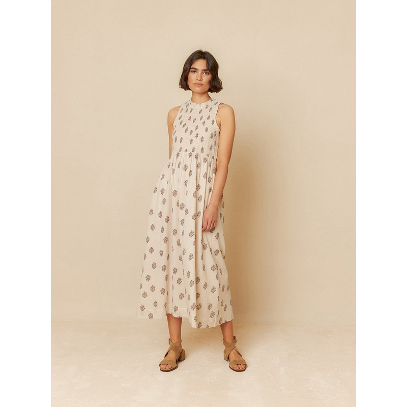 Elastic Waist Dress Ad177 Piedra