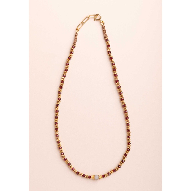 Necklace Adhyiacoll1 Adhiya Collier Gold