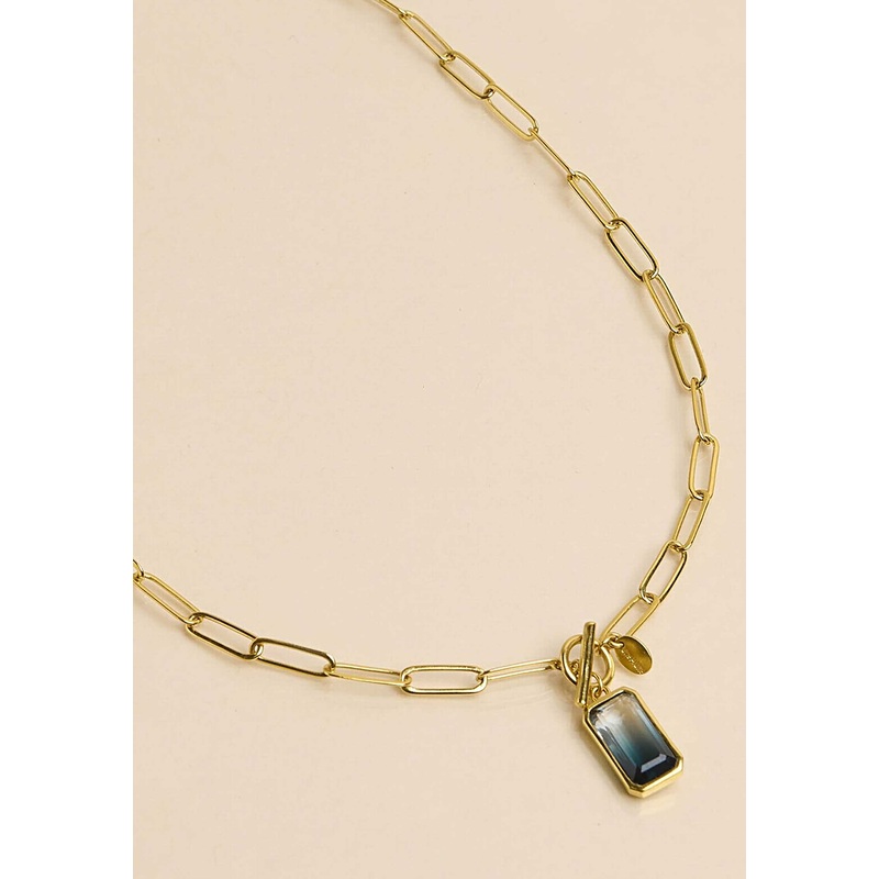 Necklace Cbrc6 Bleu-Vert