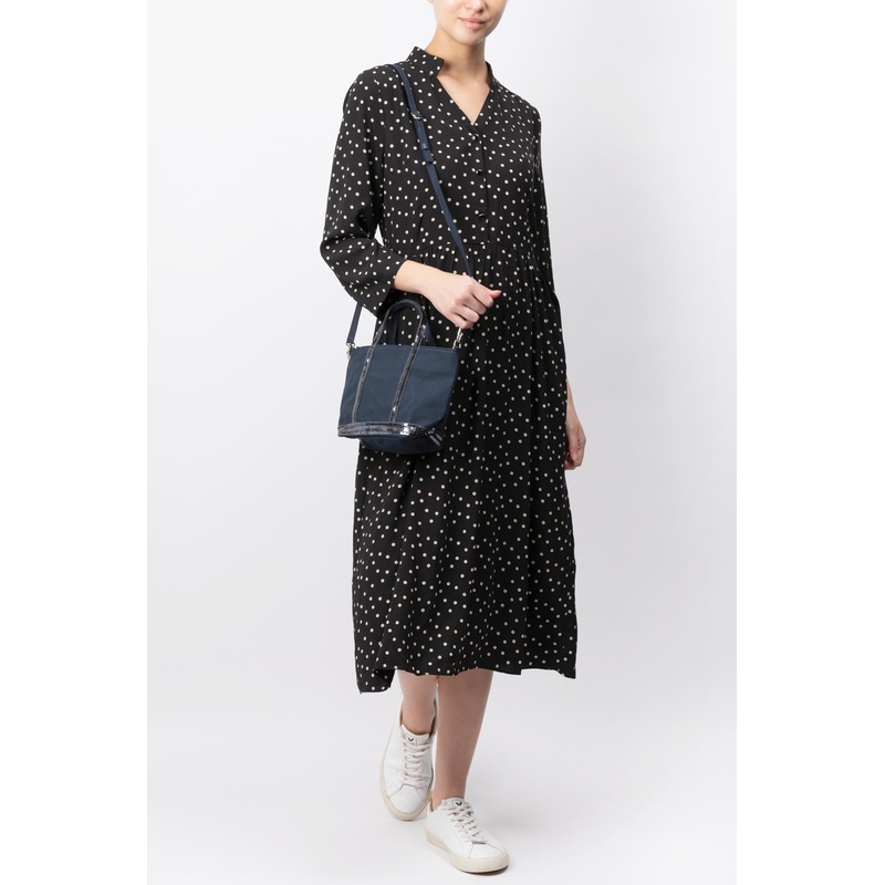 Polka Dot Printed Midi Dress