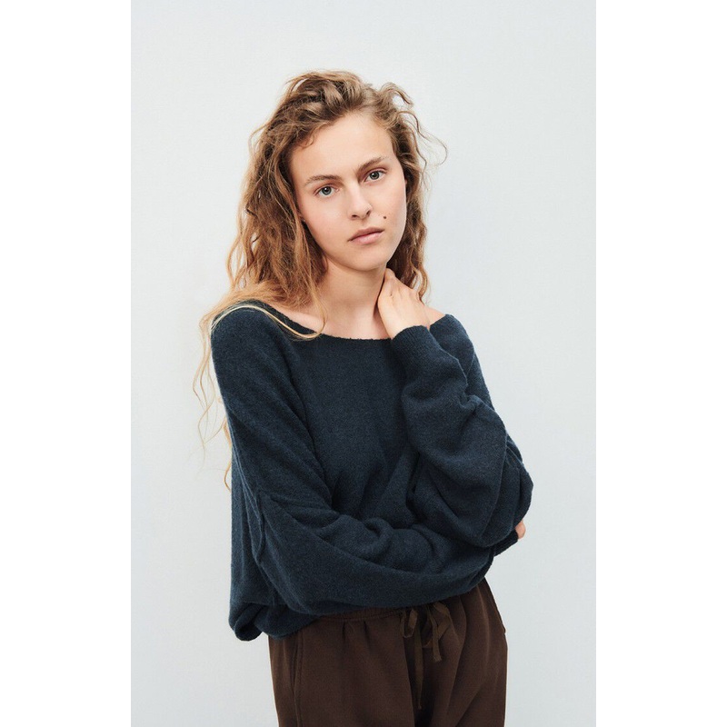 Pullover Dam225 Navy-Blue-Chine