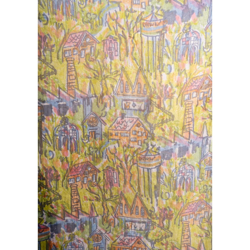 Scarf 64650 Silk Scarf Xiwikj-S-World