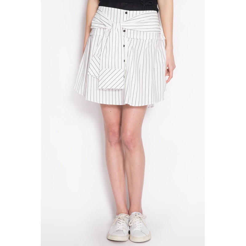 Striped Mini Skirt