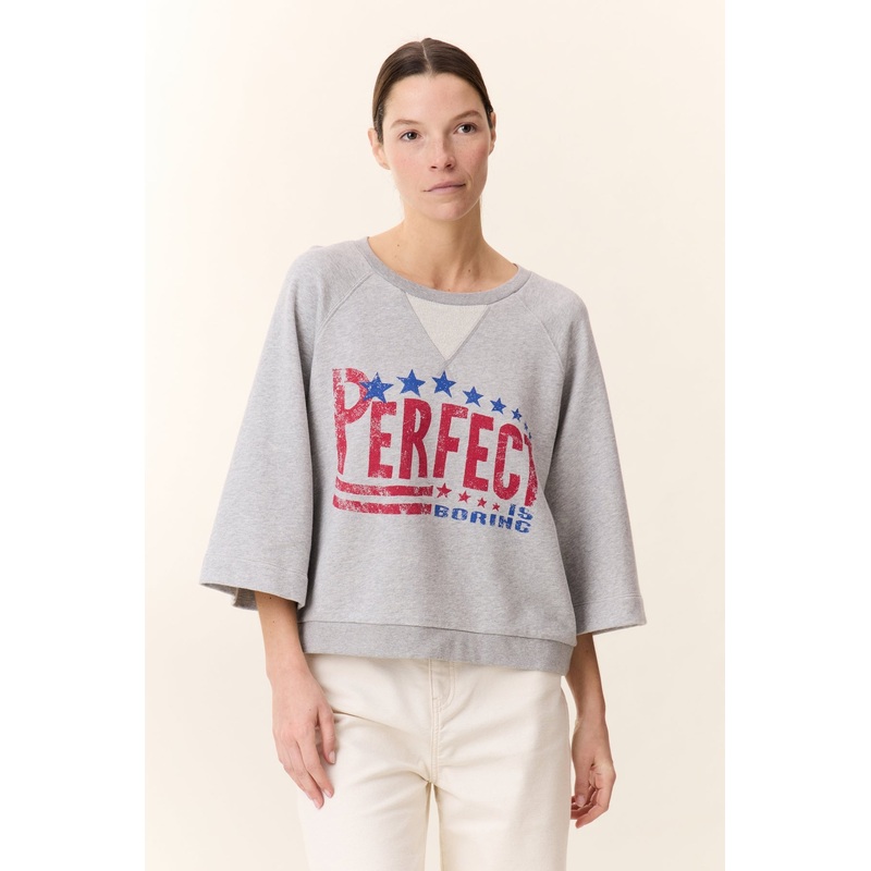 Sweatshirt Solo Solo Jc56 Perfec Grey