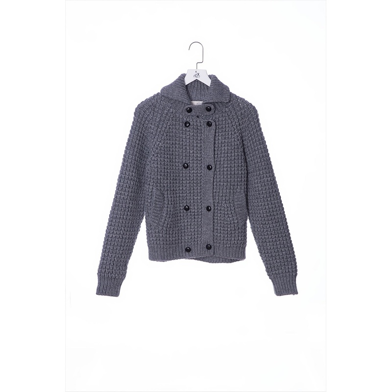 Waffle Knit Cardigan
