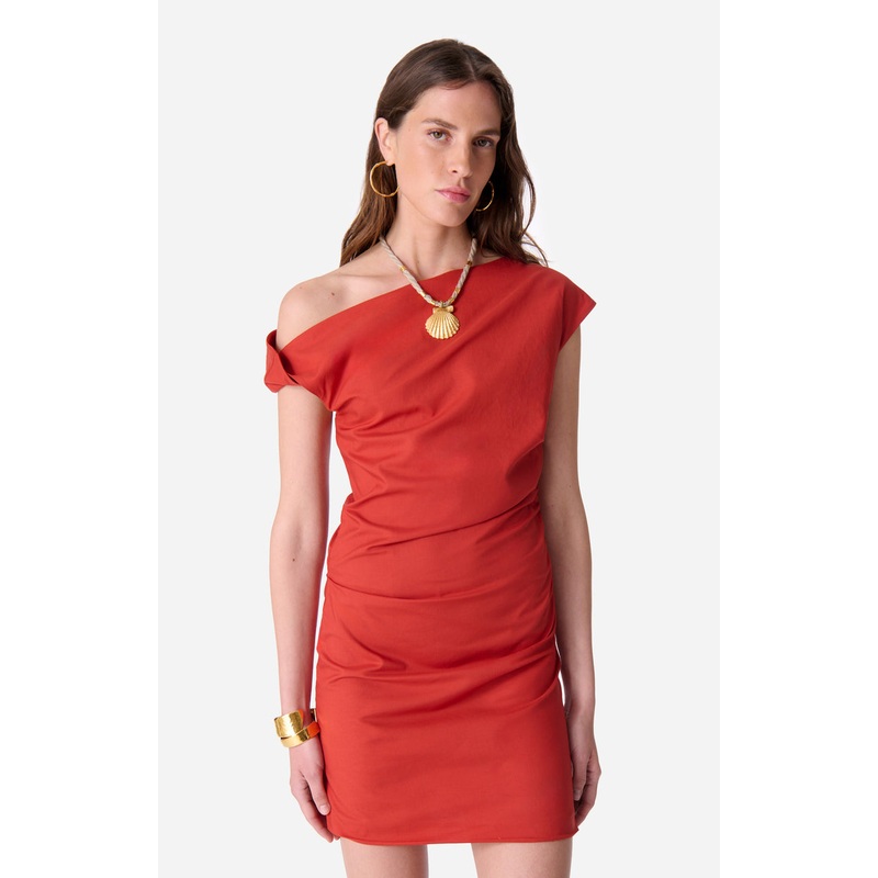 Dress Eleysa 4eva69-v08798 Brique