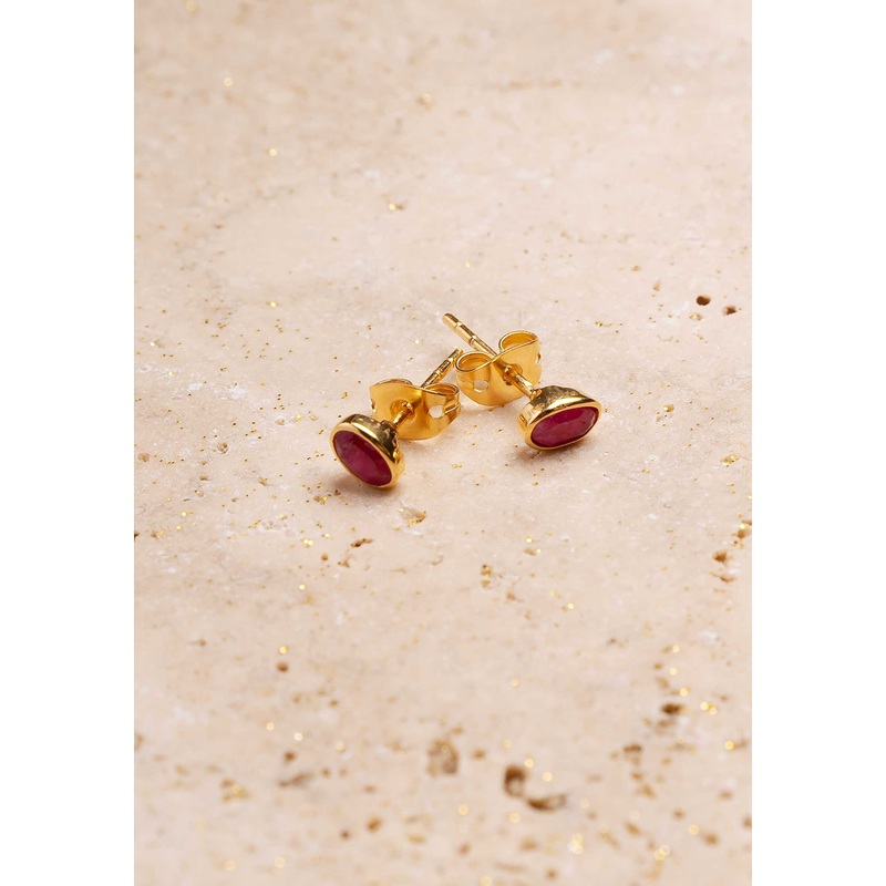 Earring Bopp6 Rubis