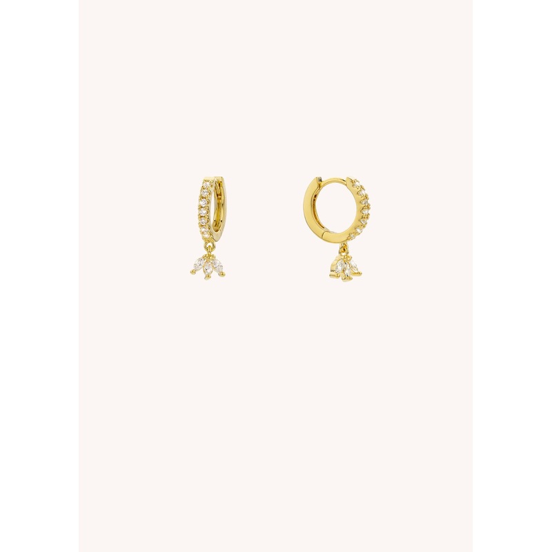 Earring Magnolia Delhi Bo-274g Gold