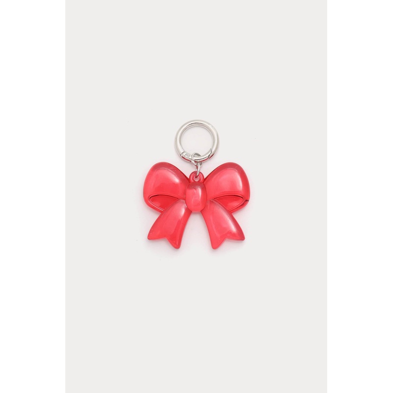 Ms17004 Key Char Bow Key Chain Red