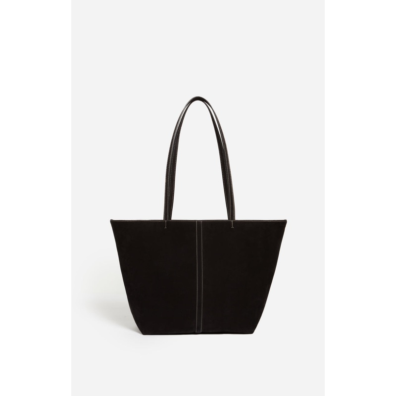 Tote Bag Canvas Cabas Gm L 4hvd29-v40874 Noir