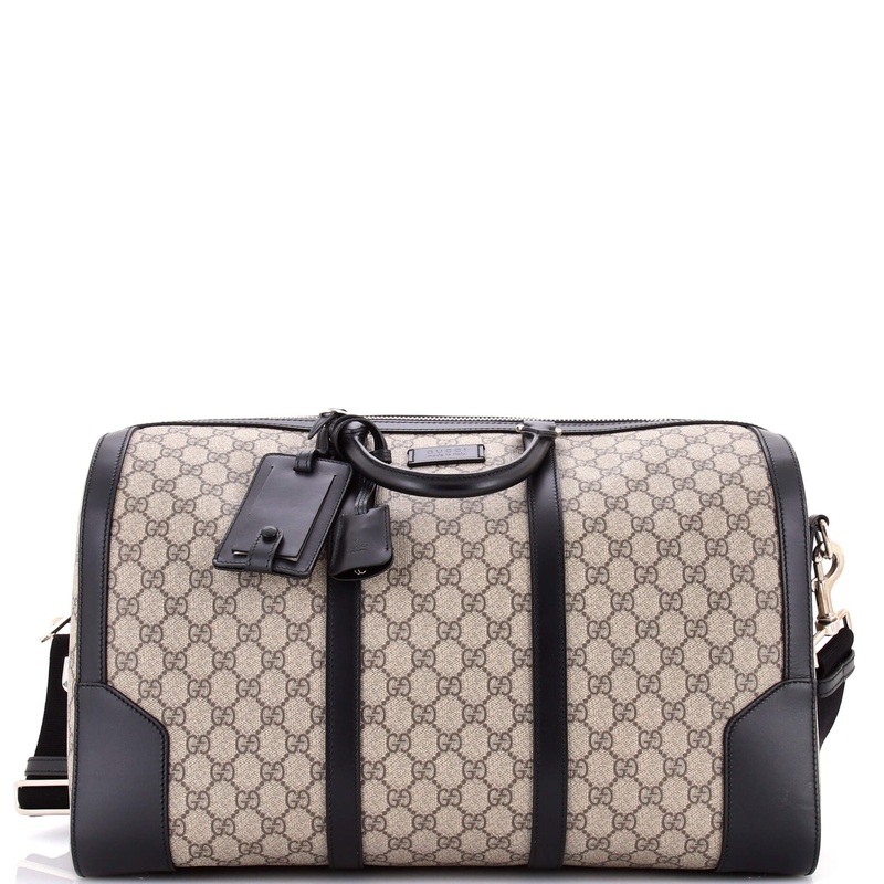 Convertible Duffle Bag GG Coated Canvas Medium