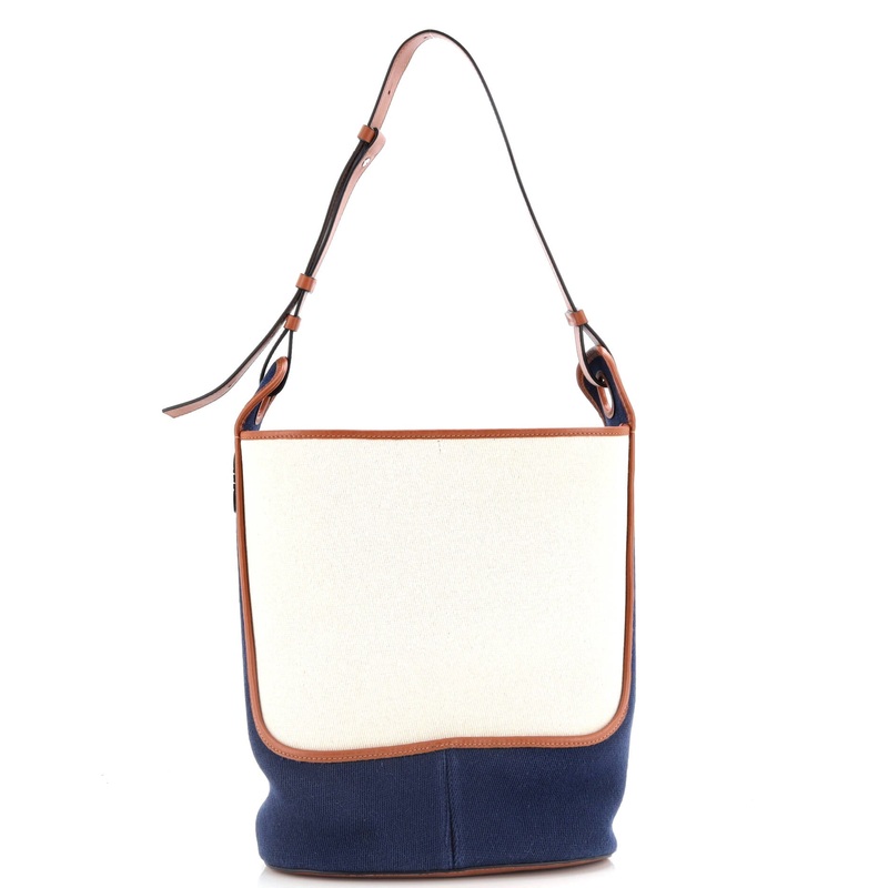 Paula's Ibiza Balloon Hobo Canvas with Leather Medium