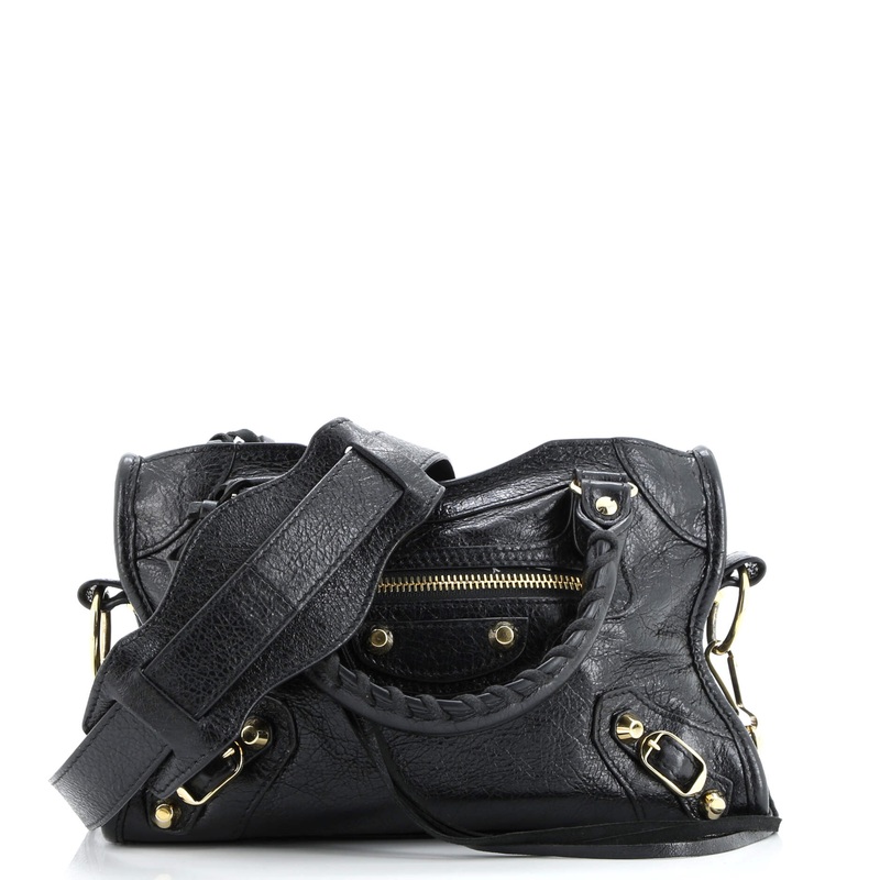 City Classic Studs Bag Leather Mini