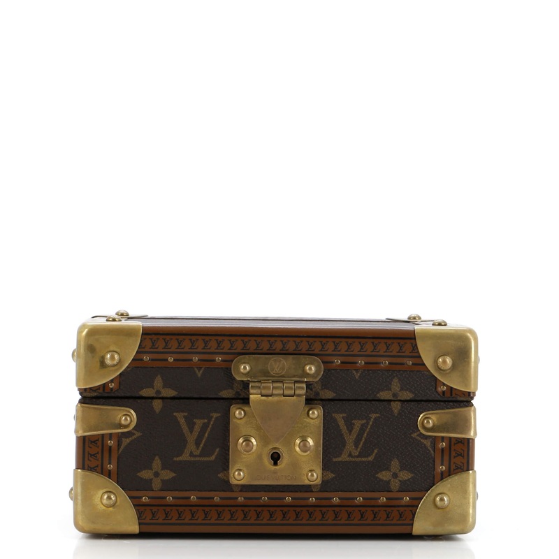 Coffret Tresor Jewelry Box Monogram Canvas