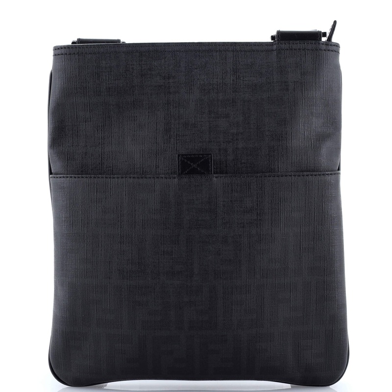 Front Pocket Messenger Bag Zucca Coated Canvas Medium
