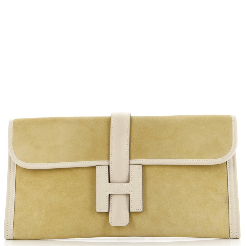 Jige Elan Clutch Doblis Suede 29