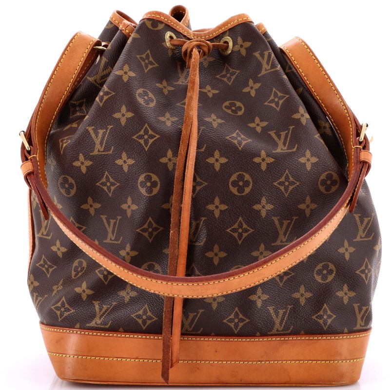 Noe Handbag Monogram Canvas Large