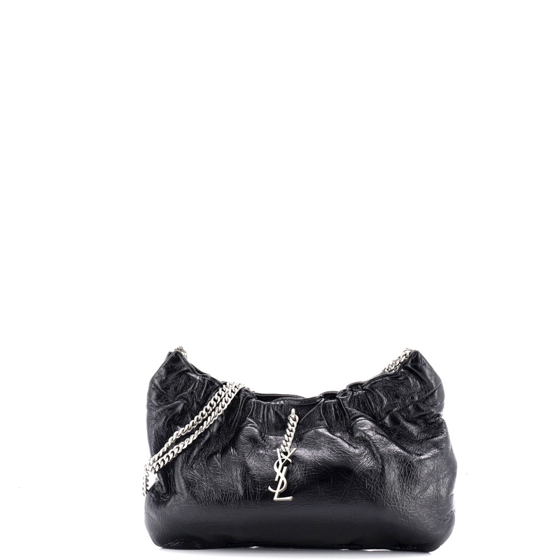 Pac Pac Ruched Hobo Leather