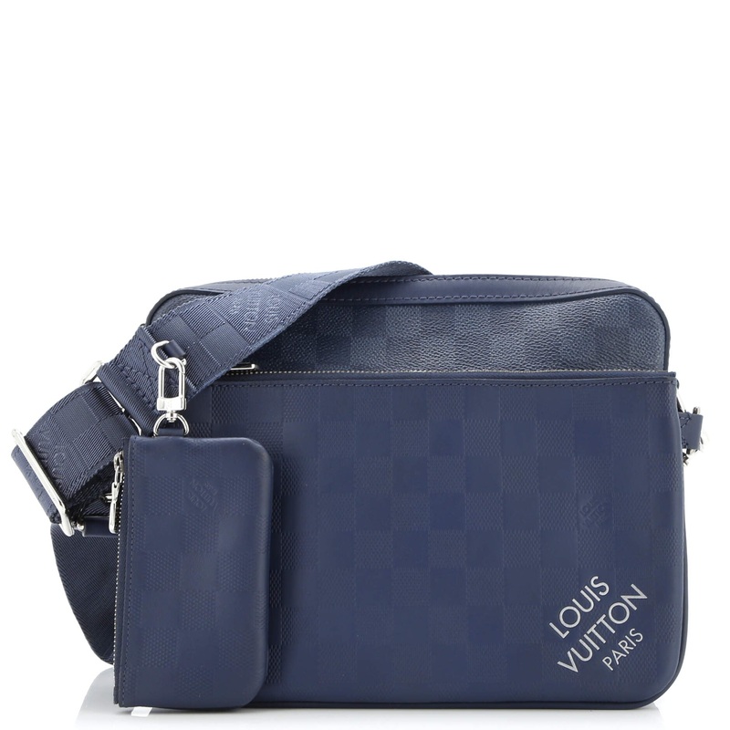 Trio Messenger Bag Damier Infini Leather