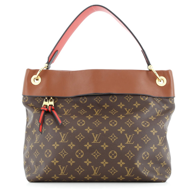 Tuileries Hobo Monogram Canvas with Leather