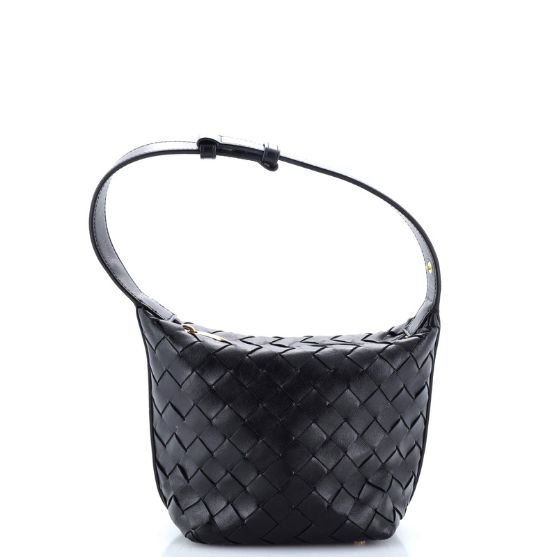 Wallace Shoulder Bag Intrecciato Nappa Candy