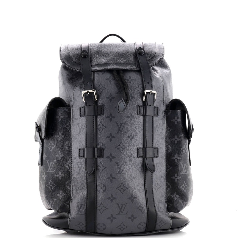 Christopher Backpack Reverse Monogram Eclipse Canvas MM