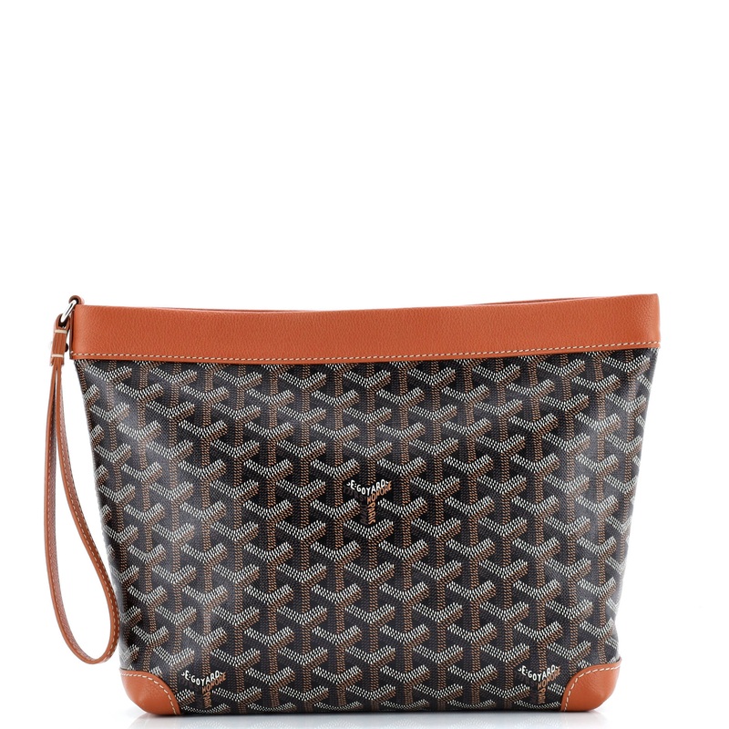Goyardine Conti Pouch Coated Canvas