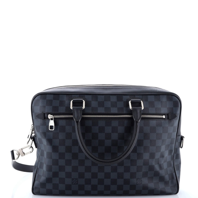 Porte-Documents Business Bag Damier Cobalt
