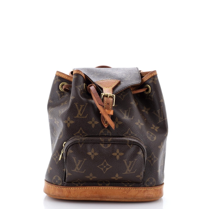 Vintage Montsouris Backpack Monogram Canvas PM