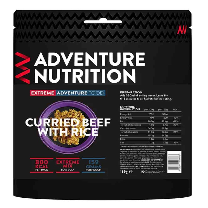 800 Kcal  Curried Beef with Rice 159g