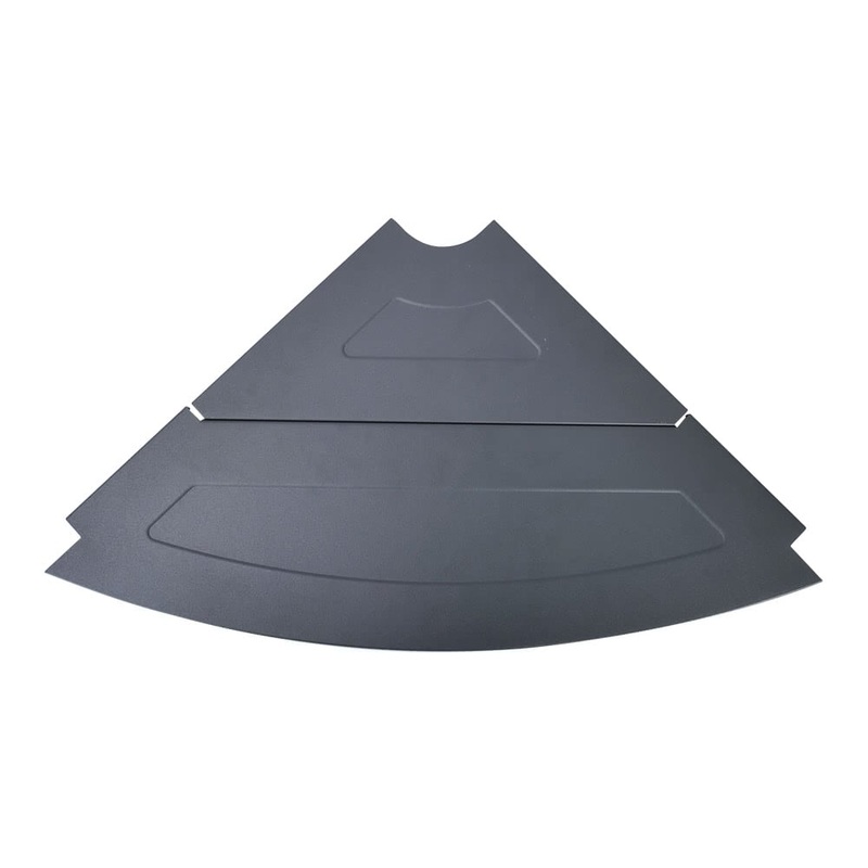 Cube Corner Plate (Expander) Gray