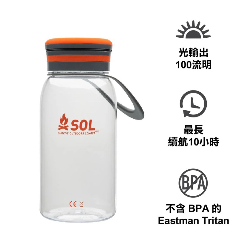 Solar Water Bottle Lantern