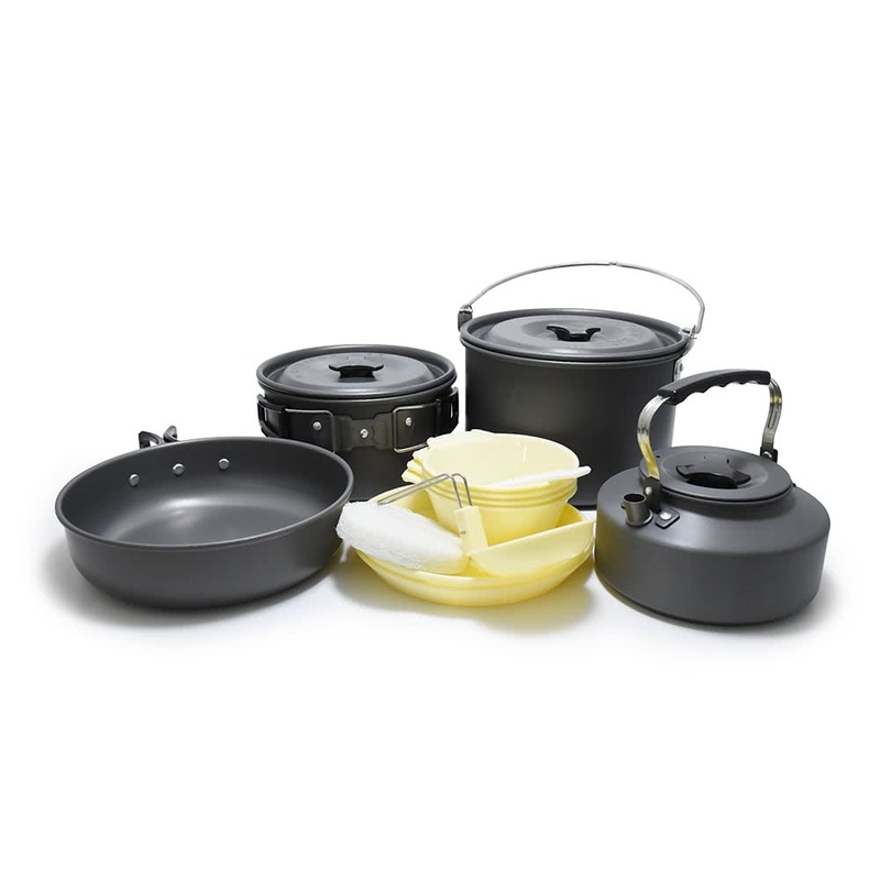 H/A 4-5 Person Cookset w Kettle