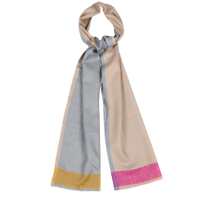 'Hue' Cashmere & Merino Wool Pashmina