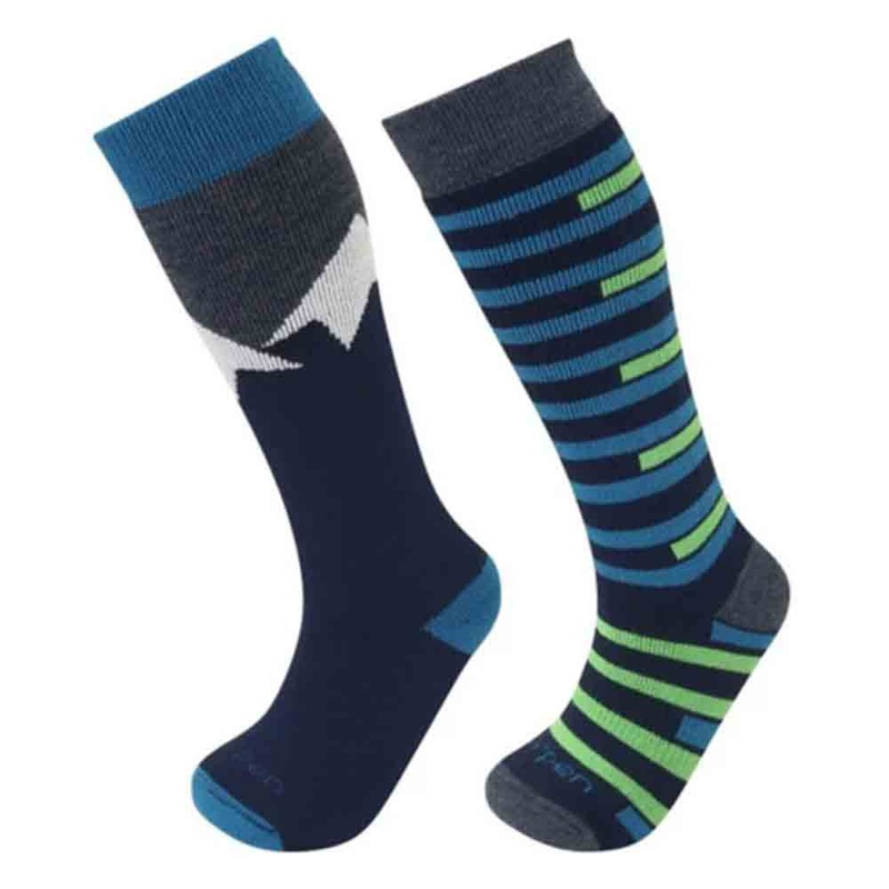 Merino Kids Ski 2 pairs