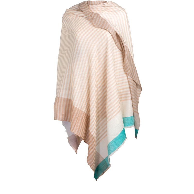 'Nebula' Cashmere & Merino Wool Throw