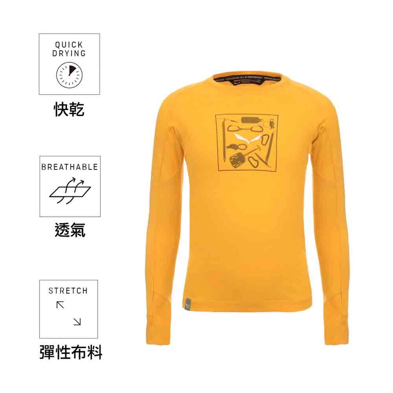 T Pure Graphic Dry K Long Sleeves Tee